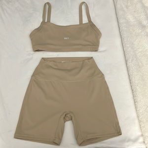 SET ACTIVE - Set of SHORT &  SCOOP Y BRA sportbody - SHELL